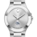Gonzaga Women's Movado Collection Stainless Steel Watch with Silver Dial - Image 1