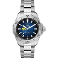 Iowa Men's TAG Heuer Steel Automatic Aquaracer with Blue Sunray Dial - Image 2