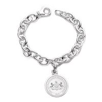 Penn State Sterling Silver Charm Bracelet