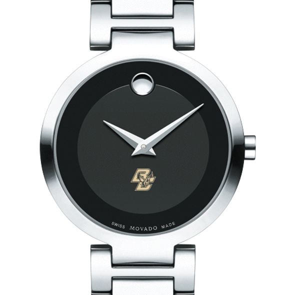 Boston College Women's Movado Museum with Steel Bracelet