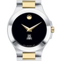 University of Arizona Women's Movado Collection Two-Tone Watch with Black Dial - Image 1