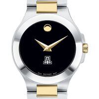 University of Arizona Women's Movado Collection Two-Tone Watch with Black Dial