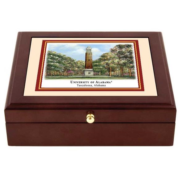 Alabama Eglomise Desk Box