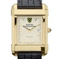 HBS Men's Gold Quad with Leather Strap - Image 1