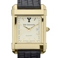 Yale Men's Gold Quad with Leather Strap - Image 1