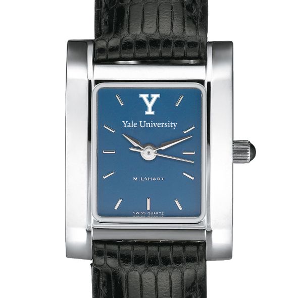 Yale Women's Blue Quad Watch with Leather Strap - Image 1
