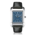 William & Mary Men's Blue Quad Watch with Leather Strap - Image 2