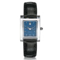 Lehigh Women's Blue Quad Watch with Leather Strap - Image 2