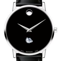 Gonzaga Men's Movado Museum with Leather Strap