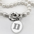 Duke Pearl Necklace with Sterling Silver Charm - Image 2