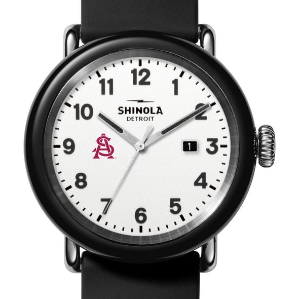 Arizona State Shinola Watch, The Detrola 43mm White Dial at M.LaHart & Co. - Image 1