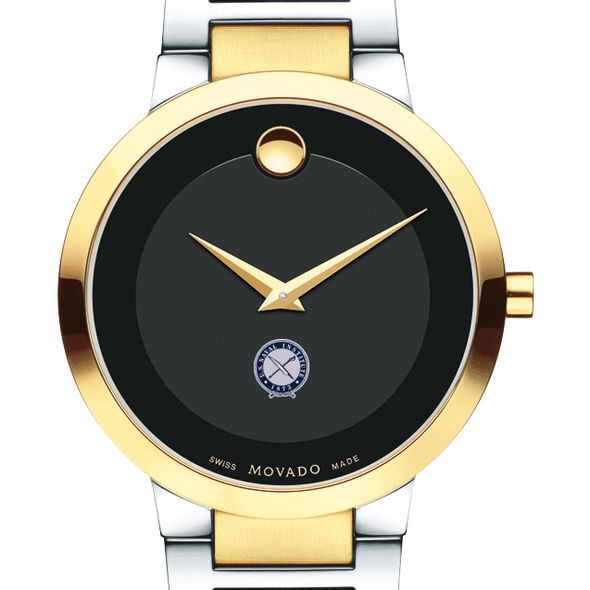 U.S. Naval Institute Men's Movado Two-Tone Modern Classic Museum with Bracelet