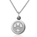 WashU Necklace with Charm in Sterling Silver - Image 1