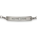 Notre Dame Monica Rich Kosann Petite Poesy Bracelet Silver - Image 2