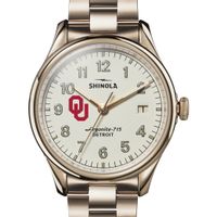 Oklahoma Shinola Watch, The Vinton 38mm Ivory Dial
