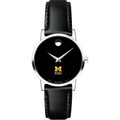 Michigan Ross Women's Movado Museum with Leather Strap - Image 2