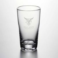 Ball State Ascutney Pint Glass by Simon Pearce