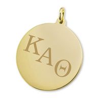 Kappa Alpha Theta 18K Gold Charm