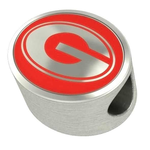 Georgia Enameled Bead in Color