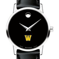 Williams Women's Movado Museum with Leather Strap