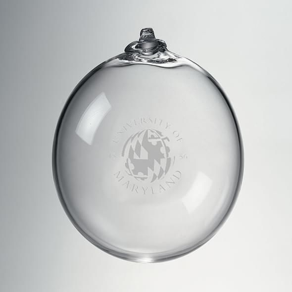 Maryland Glass Ornament by Simon Pearce - Image 1