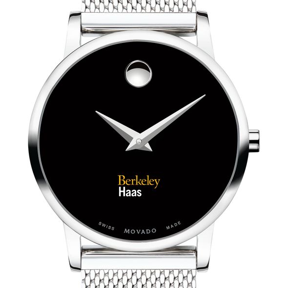 Haas School of Business Women's Movado Museum with Mesh Bracelet