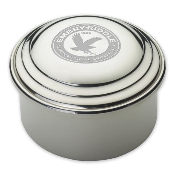 Embry-Riddle Pewter Keepsake Box