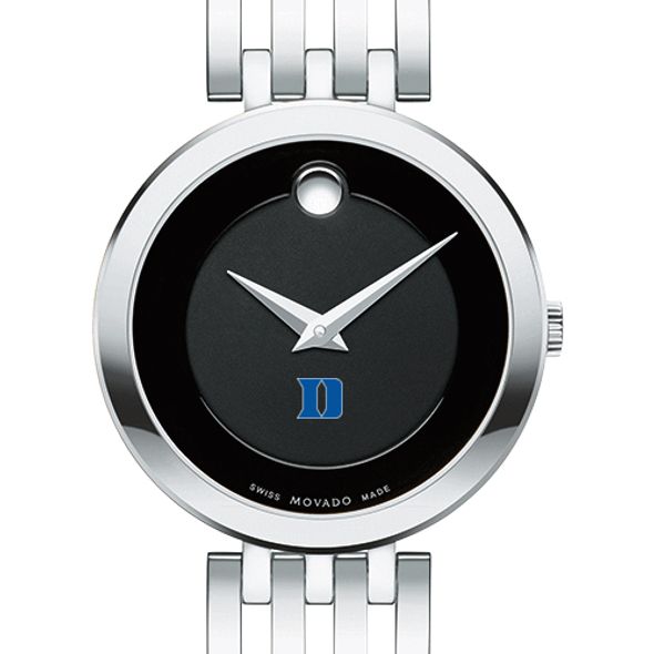 Duke University Women's Movado Esparanza Stainless Steel Museum with Bracelet