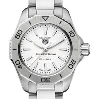 SC Johnson College Women's TAG Heuer Steel Aquaracer with Silver Dial