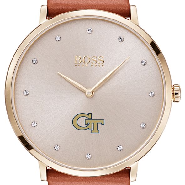 Georgia Tech Women's BOSS Champagne with Leather from M.LaHart
