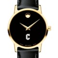 Charleston Women's Movado Gold Museum Classic Leather - Image 1