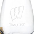 Wisconsin Stemless Wine Glasses - Set of 4 - Image 3