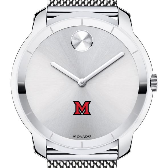 Miami University Men's Movado Stainless Bold 44