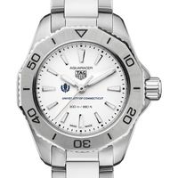 UConn Women's TAG Heuer Steel Aquaracer with Silver Dial