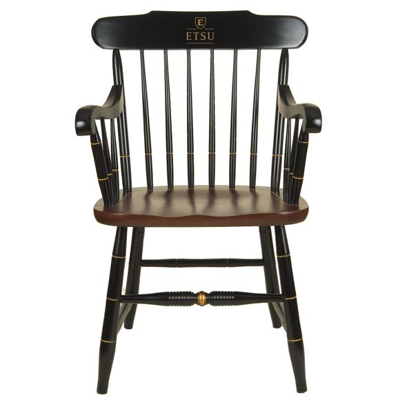 East Tennessee State University Captain's Chair by Hitchcock