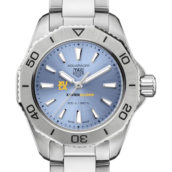 XULA Women's TAG Heuer Steel Aquaracer with Blue Sunray Dial - Image 1