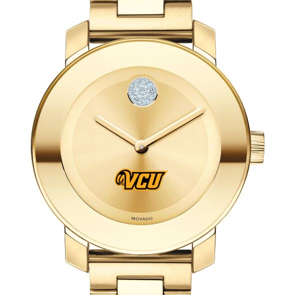 Virginia Commonwealth University Women's Movado Gold Bold
