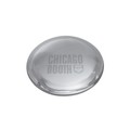 Chicago Booth Glass Dome Paperweight by Simon Pearce - Image 1