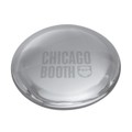 Chicago Booth Glass Dome Paperweight by Simon Pearce - Image 2