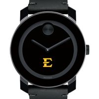 East Tennessee State Men's Movado BOLD with Leather Strap