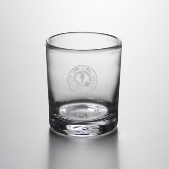 Miami University Double Old Fashioned Glass by Simon Pearce - Image 1