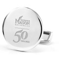 George Mason 50th Anniversary Cufflinks in Sterling Silver - Image 2