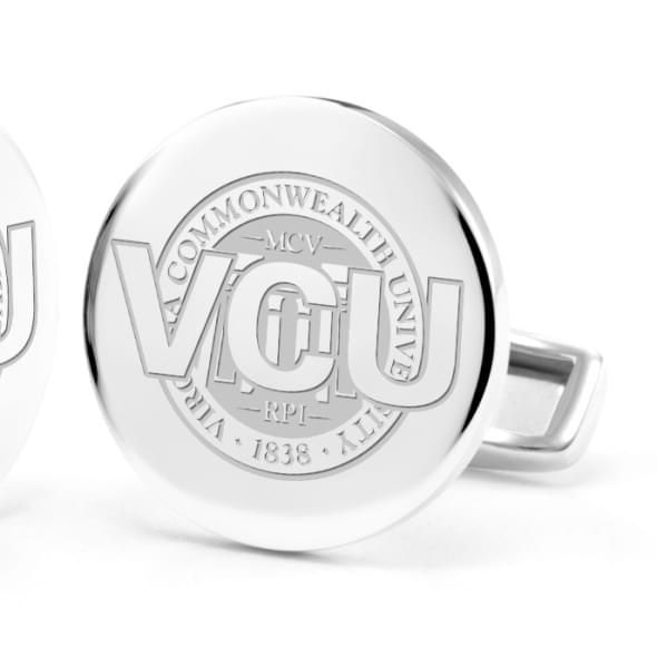 Virginia Commonwealth University Cufflinks in Sterling Silver ...