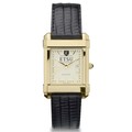 East Tennessee State Men's Gold Quad with Leather Strap - Image 2