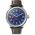 click to view Wisconsin Shinola Watch, The Runwell Automatic 45mm Royal Blue Dial - Image 2