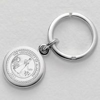 Alabama Sterling Silver Insignia Key Ring