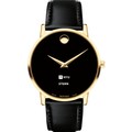 NYU Stern Men's Movado Gold Museum Classic Leather - Image 2