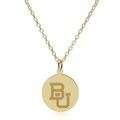 Baylor 18K Gold Pendant & Chain - Image 2