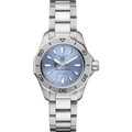Temple Women's TAG Heuer Steel Aquaracer with Blue Sunray Dial - Image 2
