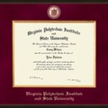 Virginia Tech Bachelor's Excelsior Diploma Frame - Image 2